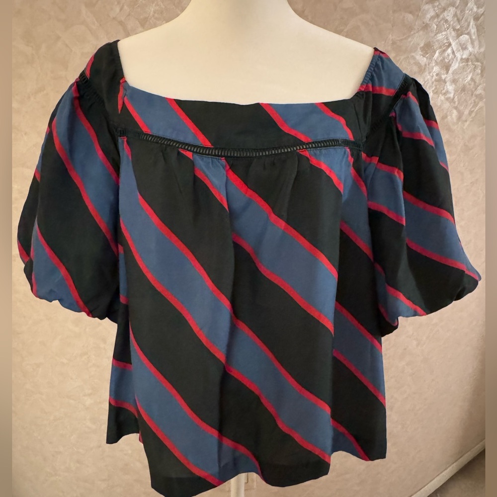 Hope for Flowers by Tracy Reese Puff Sleeve Blouse